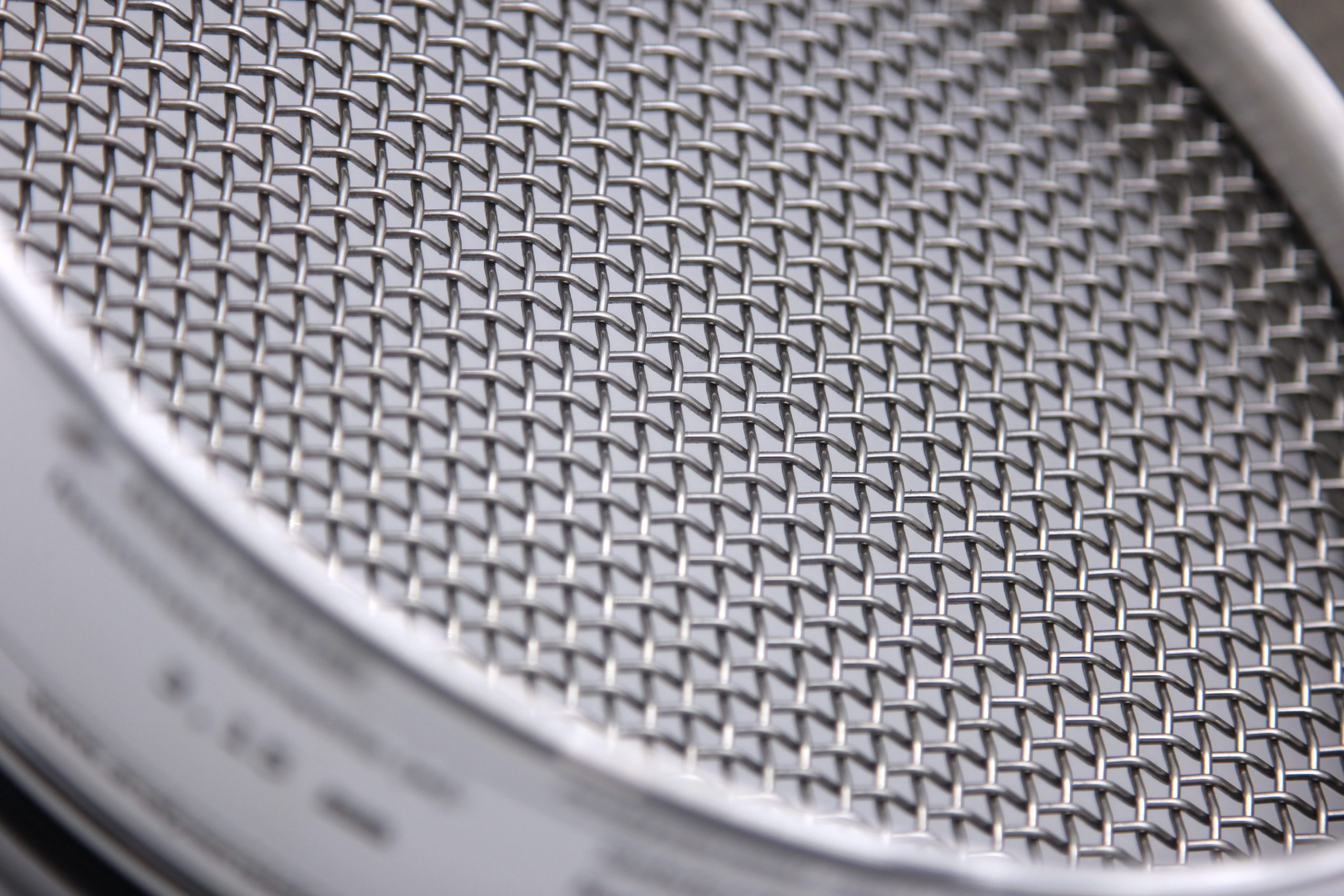 No. 4 Mesh Testing Sieve, 8' Dia., 2' Depth (Full), SS Frame, SS Wire Cloth