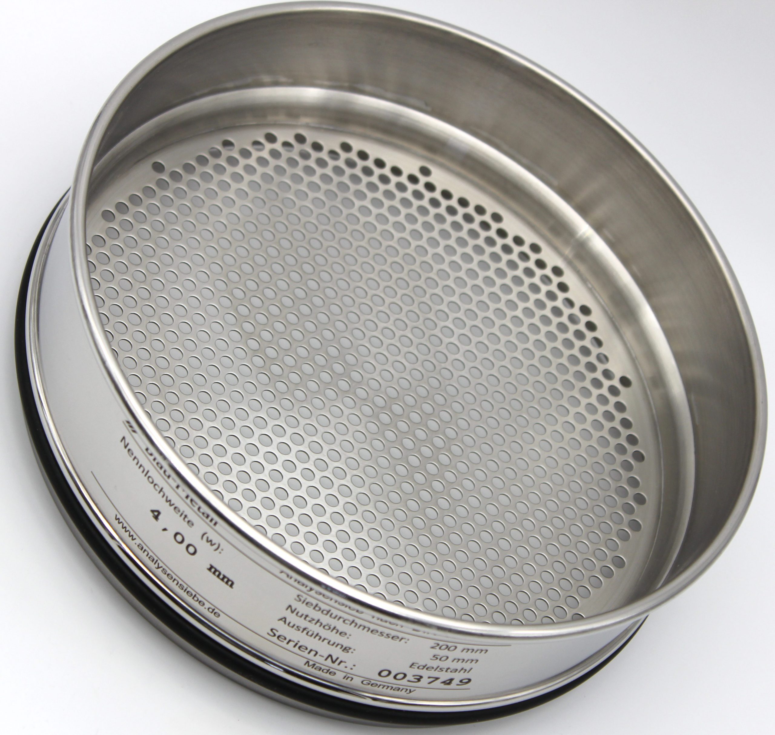 Specs & Prices: Perforated Plate Sieves (Round Apertures)